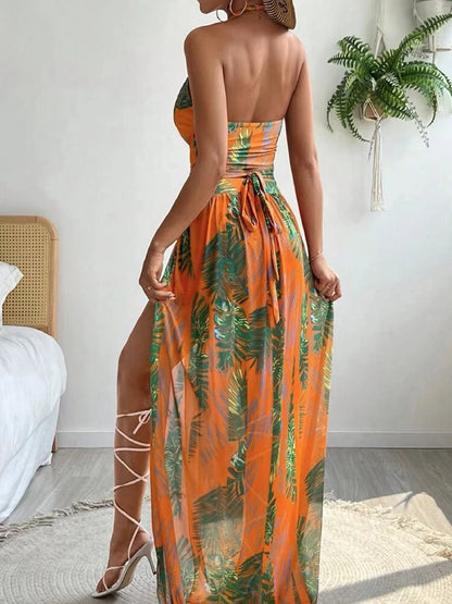 Swimsuit & Beach Dress 3 Piece