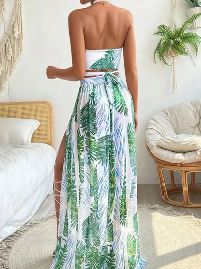 Swimsuit & Beach Dress 3 Piece